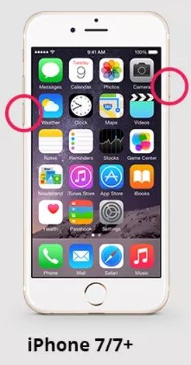 force restart iphone 7