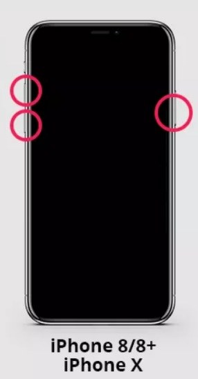 force restart iphone 8