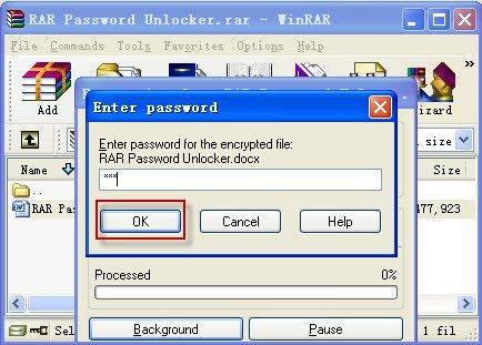 how to extract password protected rar file without password 2